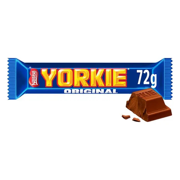Yorkie DUO Milk Chocolate Bar 72g (Case of 24) Yorkie