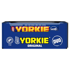 Yorkie DUO Milk Chocolate Bar 72g (Case of 24) Yorkie