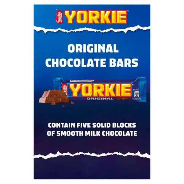 Yorkie Milk Chocolate Bar 46g (Case of 24) Yorkie