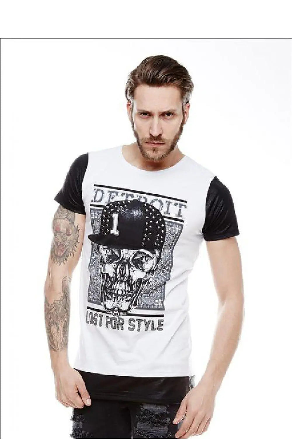 YourNewStyle Men's t-shirt short sleeves Image secondaire du produit
