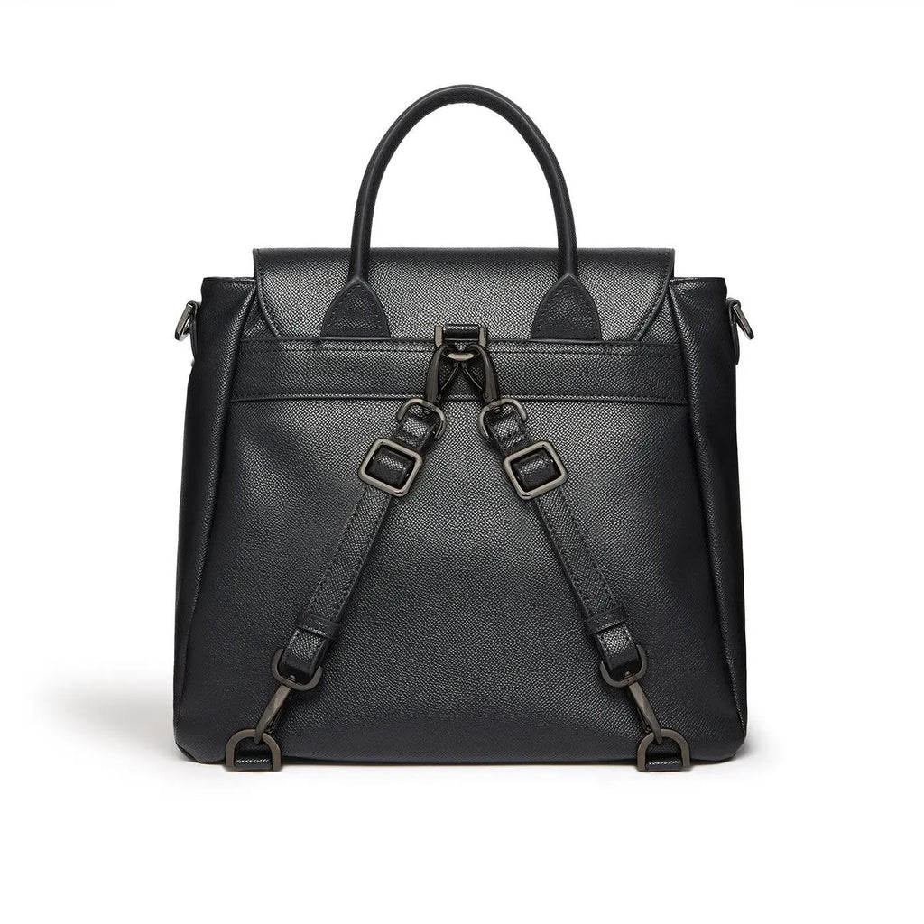 Zuri Black Vegan Backpack - Honesty Sales U.K