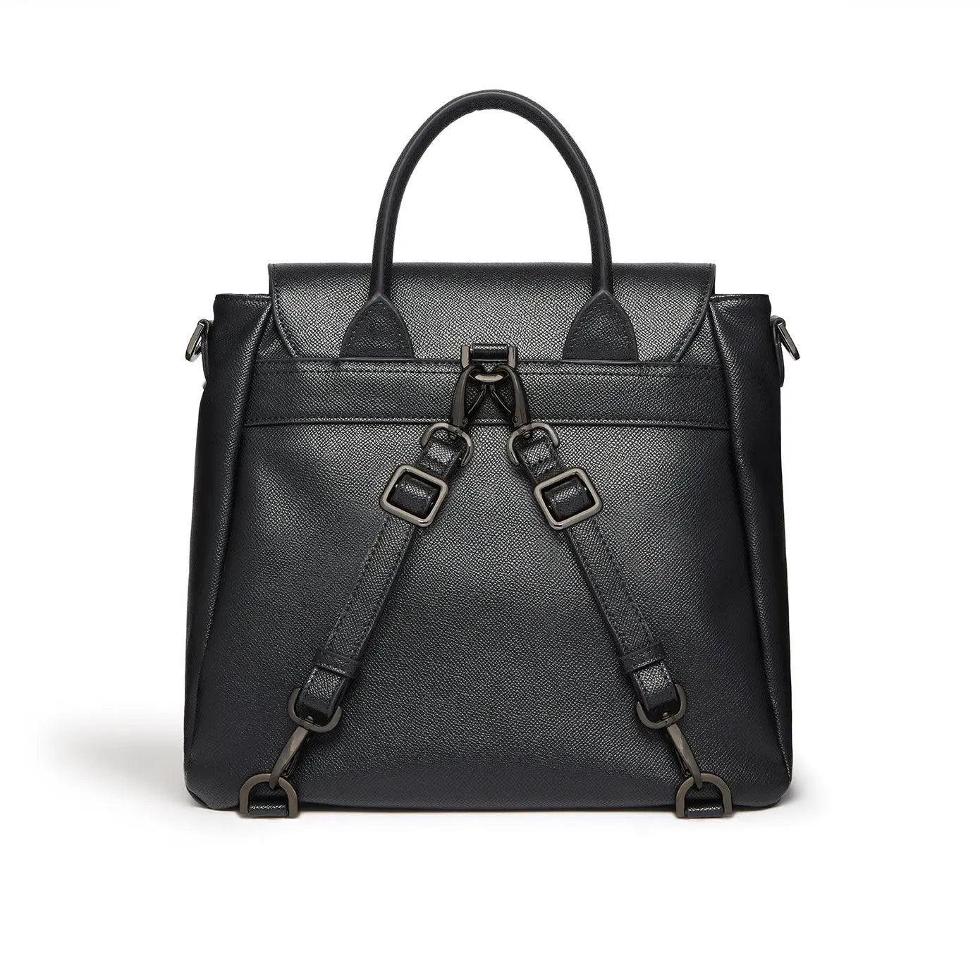 Zuri Black Vegan Backpack - Honesty Sales U.K