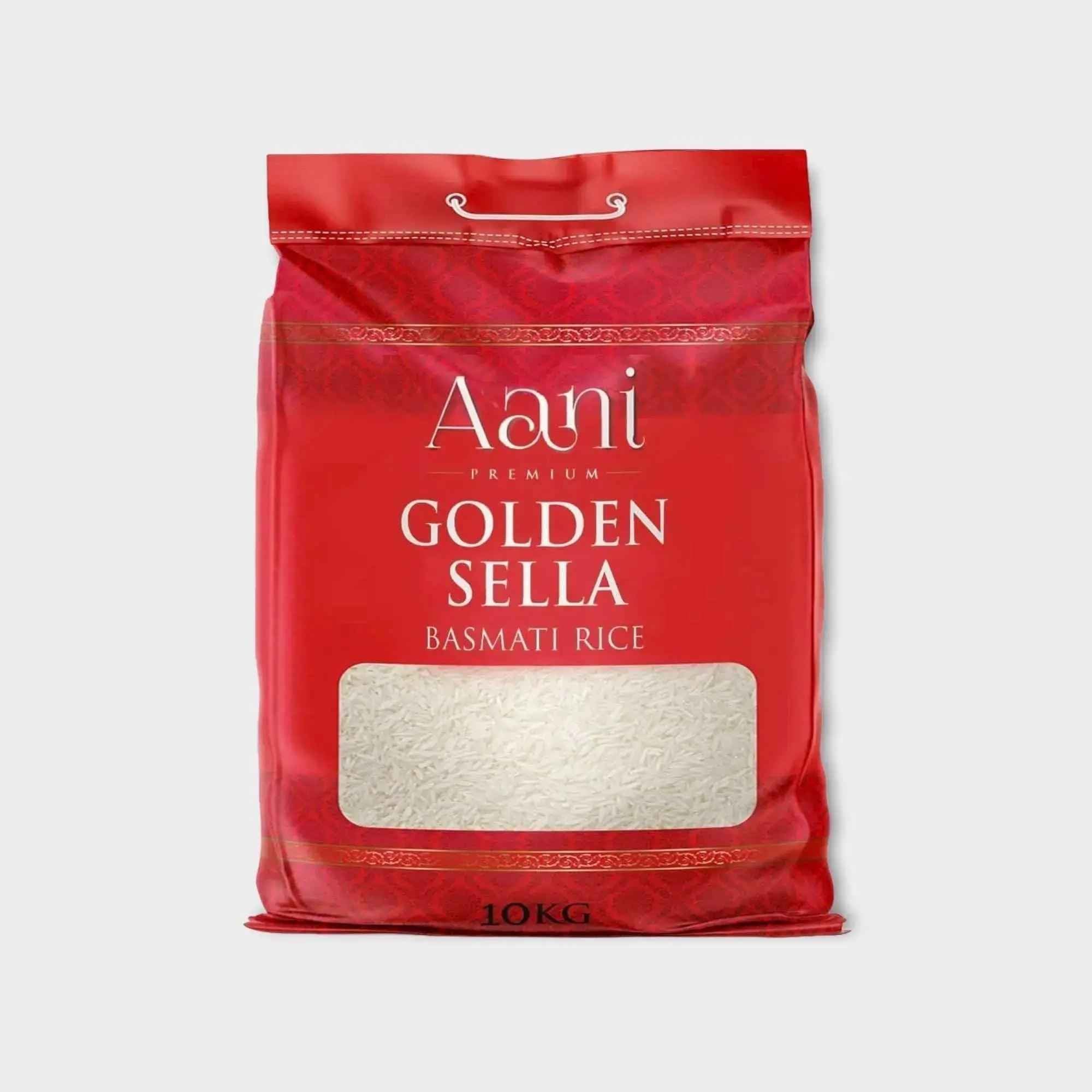 Aani Golden Sella fragrant Basmati Rice 10kg - Honesty Sales Main image