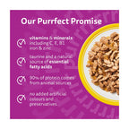 WHISKAS 1+ POULTRY Feasts Wet Cat Food Pouches in Jelly 12 x 85g (Case of 4) - Honesty Sales