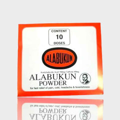 Acetylsalicylic Acid 760mg Caffeine 60mg Alabukun Powder - Honesty Sales