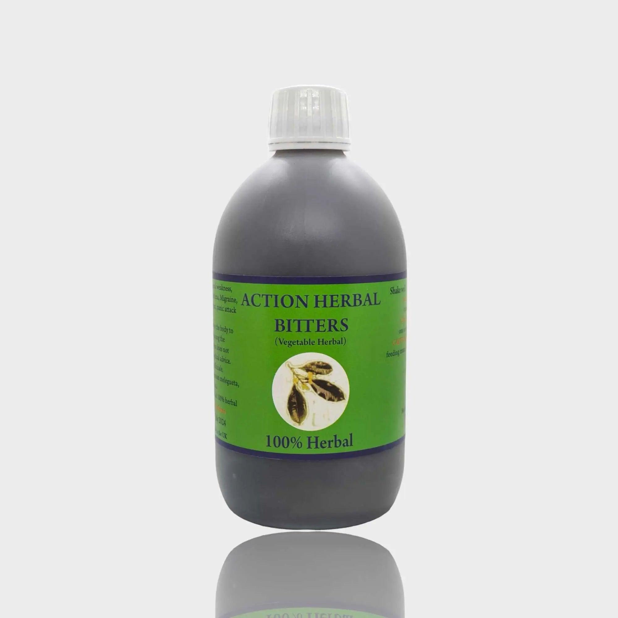 Action Herbal Bitters (Vegetable Herbal) - Honesty Sales