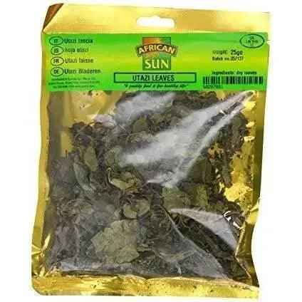 African Sun Utazi Leaves 25g - Honesty Sales