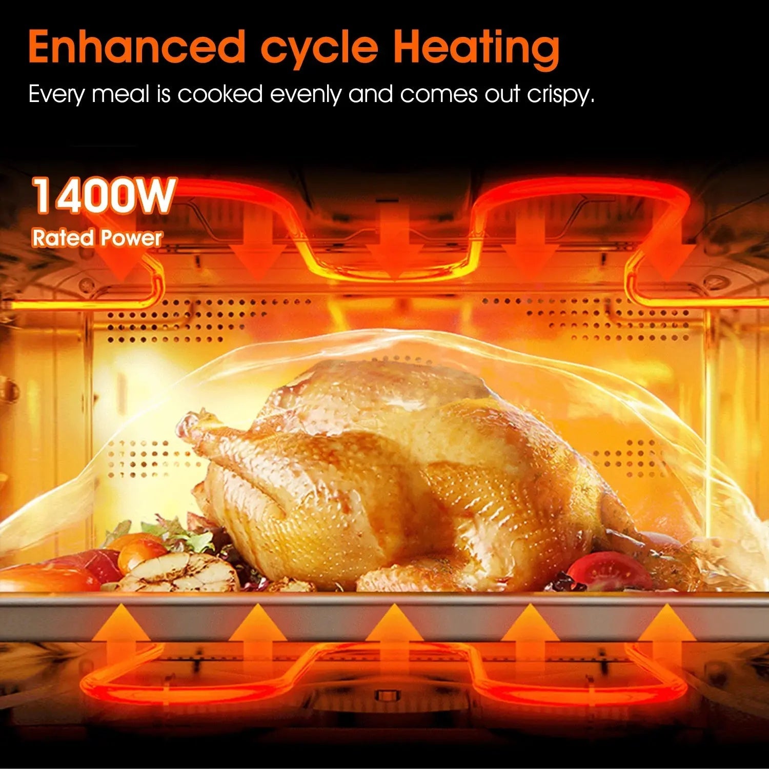 Air Fryer, 6QT Airfryer Oven with Viewing Window Oilless Cooker - Honesty Sales