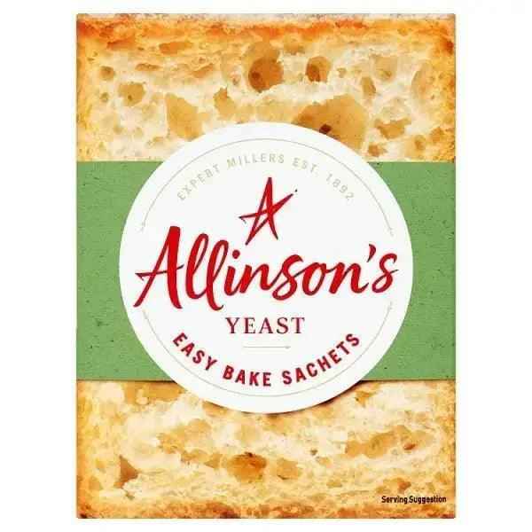Allinson's Yeast 6 Sachets x 7g (42g) (Case of 12) - Honesty Sales