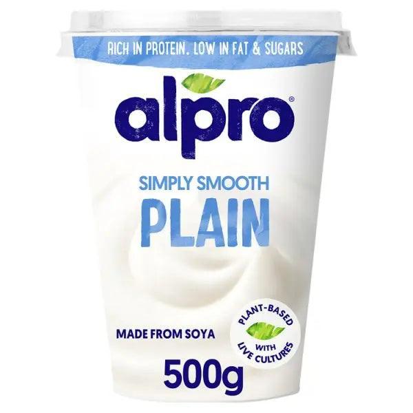 Alpro Simple Smooth Plain 500g - Honesty Sales
