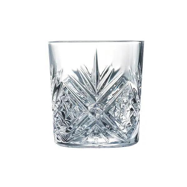 Arcoroc Broadway Cut Glass Whisky Rocks 30cl - Honesty Sales Main image