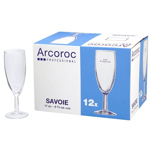 Arcoroc Professional Savoie Champagne Flute 12 x 17cl / 6oz - Honesty Sales