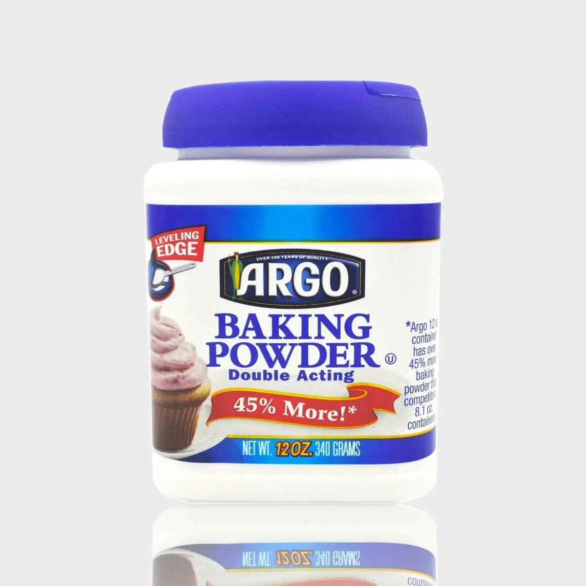 Argo Baking Powder-12 OZ Aluminum Free, Double Acting - Honesty Sales