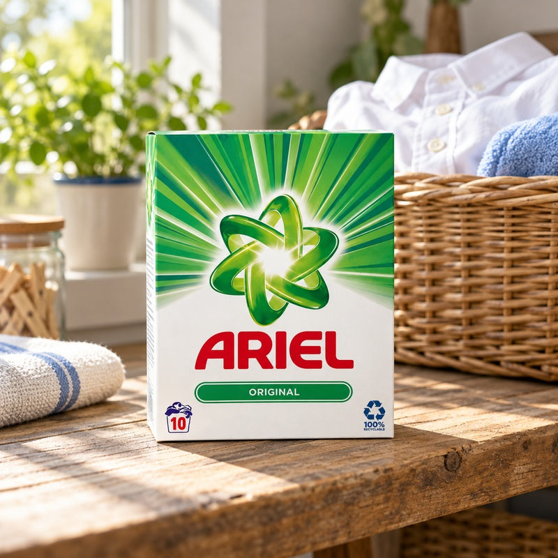 Ariel Powder Original 650G 10 Wäschen (Karton mit 6)
