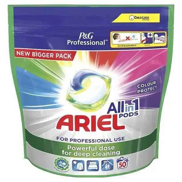 Ariel AllIn1 Professional Pods Washing Liquid Capsules Regular 2x50 Washes - Honesty Sales