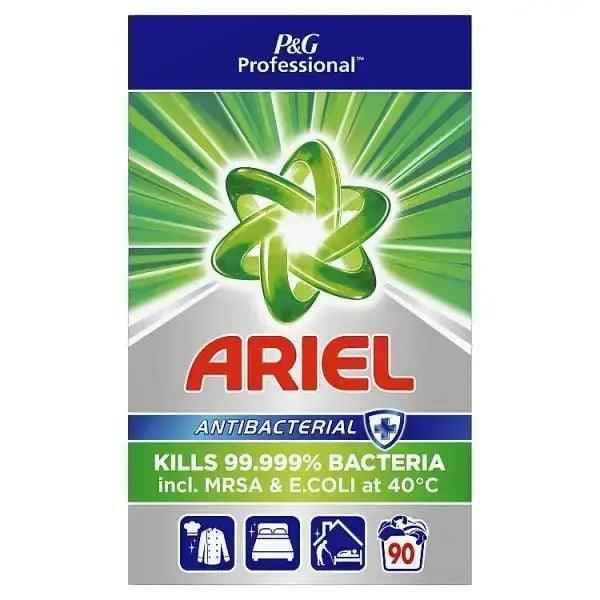 Ariel Professional Powder Detergent Antibacterial 5.85kg 90 Washes - Honesty Sales