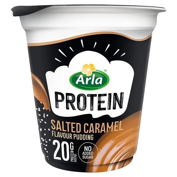Arla Protein Salted Caramel Flavour Pudding 200g (Case of 6) - Honesty Sales