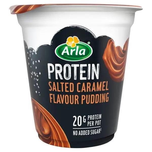Arla Protein Salted Caramel Flavour Pudding 200g (Case of 6) - Honesty Sales