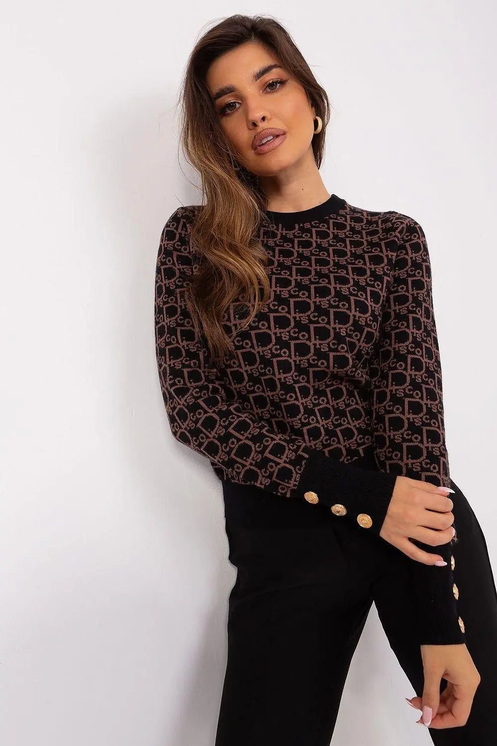 AT elegant touch unique sweater - Honesty Sales