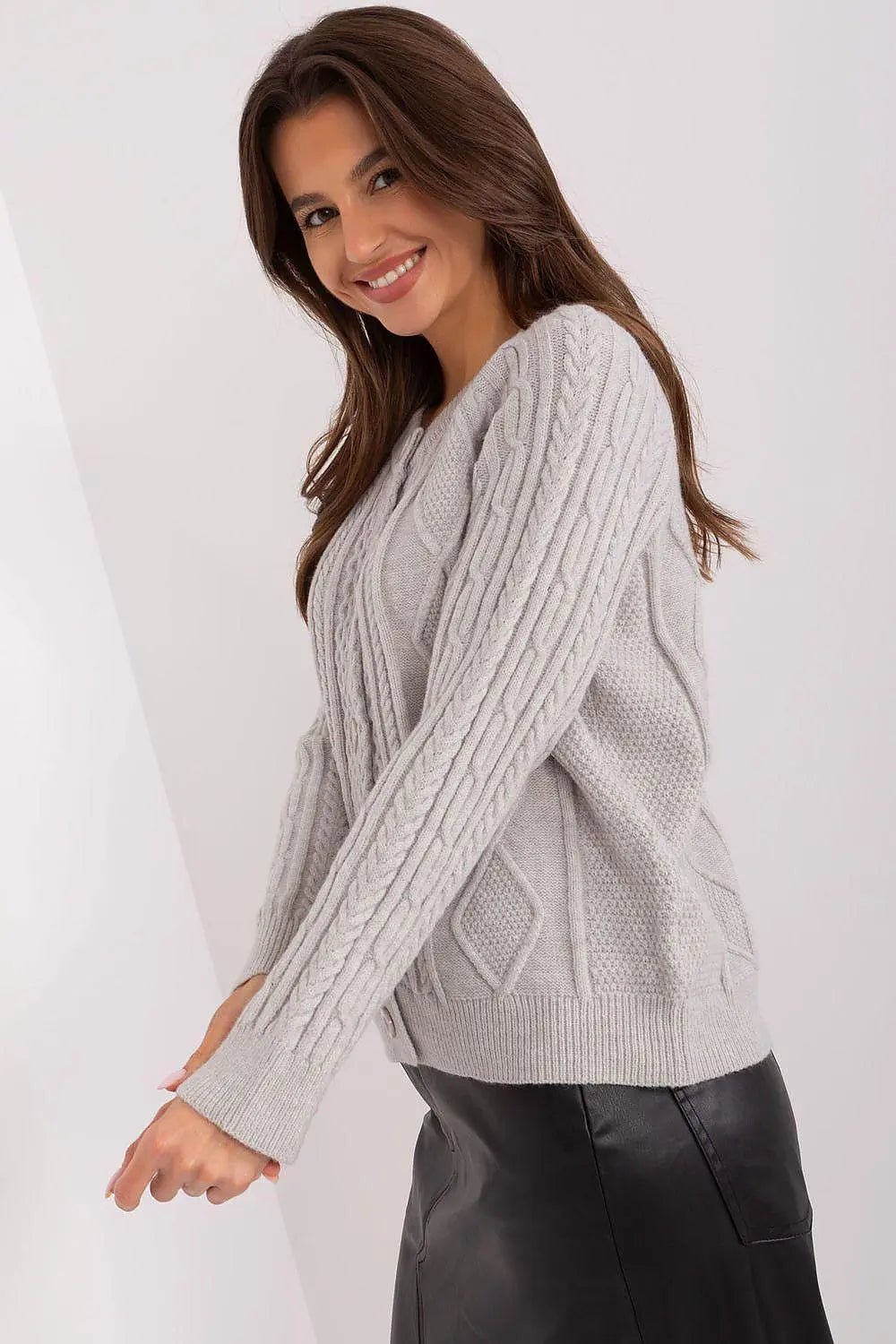AT fabric texture womens sweater - Honesty Sales