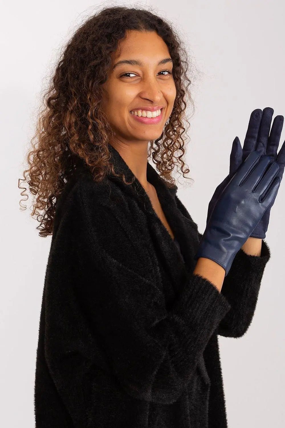 AT Fashionable Women’s Gloves with Phone-Friendly Embroidery - Honesty Sales
