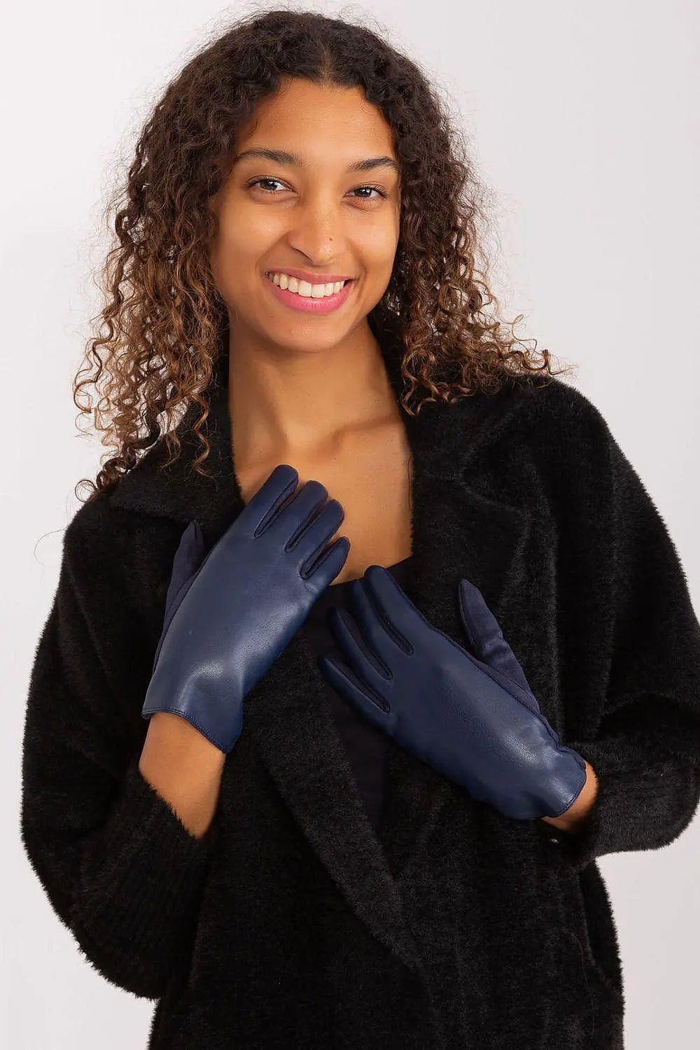AT Fashionable Women’s Gloves with Phone-Friendly Embroidery - Honesty Sales