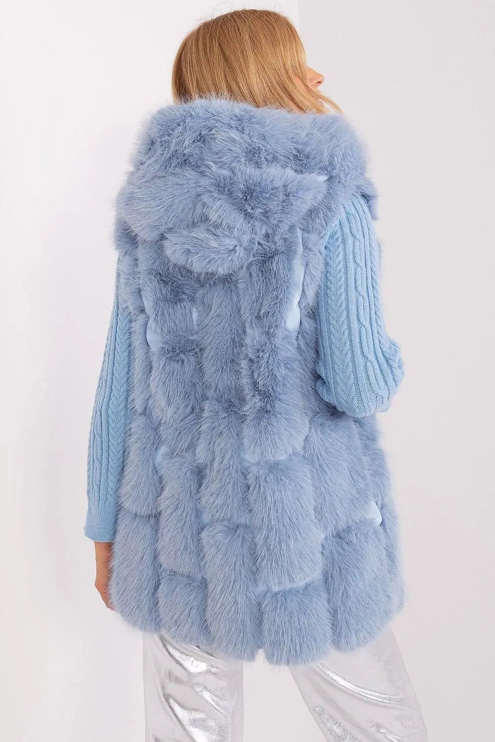 A.T fur polyester vest - Honesty Sales