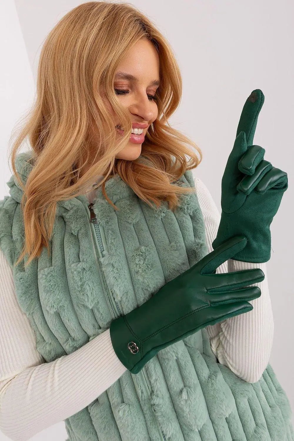AT Gloves Model 191103 – Elegant Women's Insulated Touchscreen Gloves - Honesty Sales