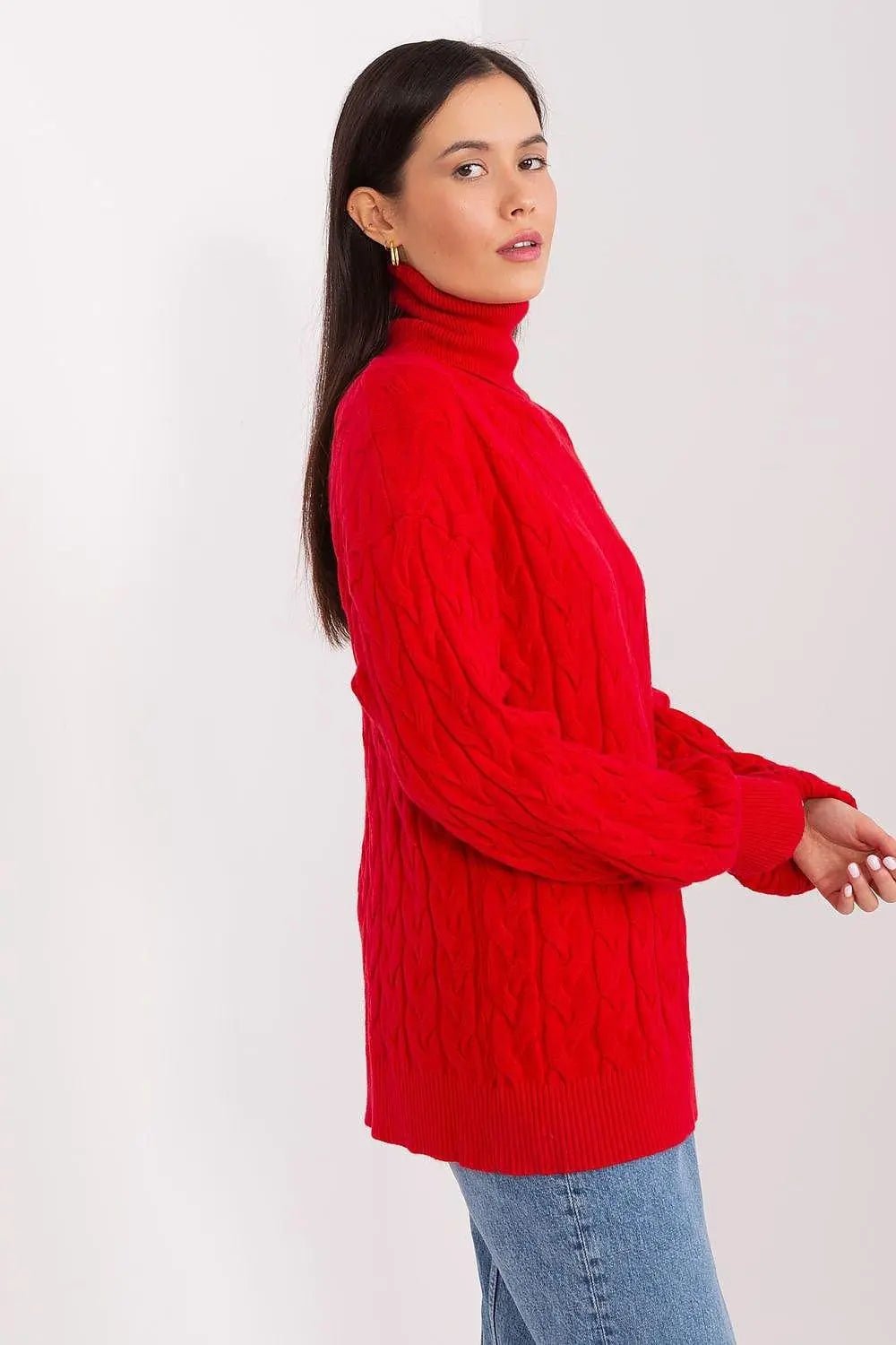 AT long sleeve turtleneck sweater - Honesty Sales