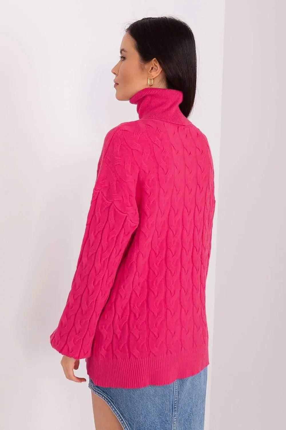 AT long sleeve turtleneck sweater - Honesty Sales