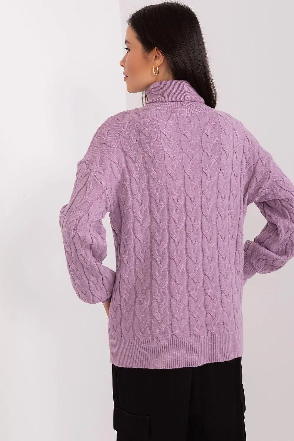 AT long sleeve turtleneck sweater - Honesty Sales