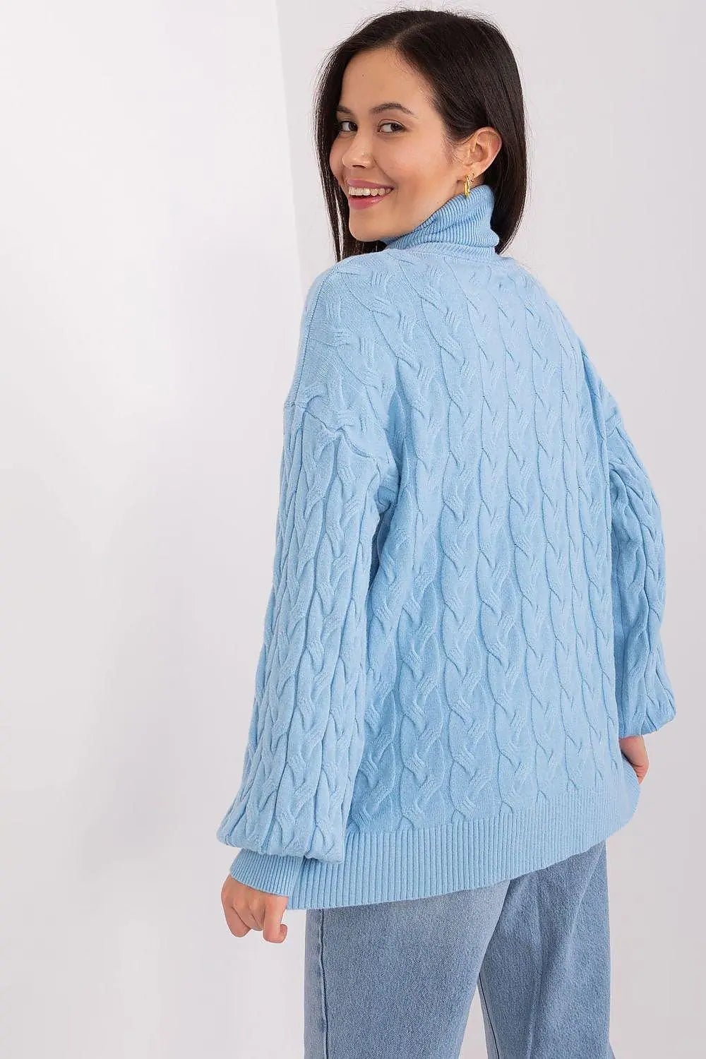 AT long sleeve turtleneck sweater - Honesty Sales
