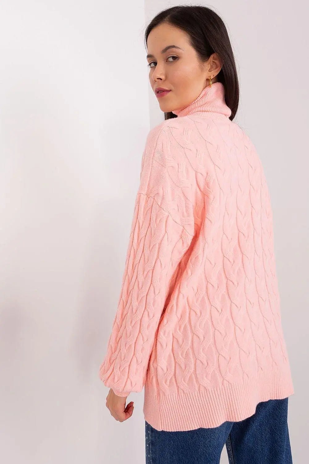 AT long sleeve turtleneck sweater - Honesty Sales