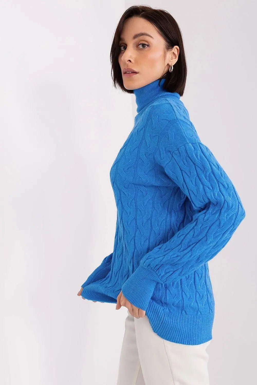 AT long sleeve turtleneck sweater - Honesty Sales