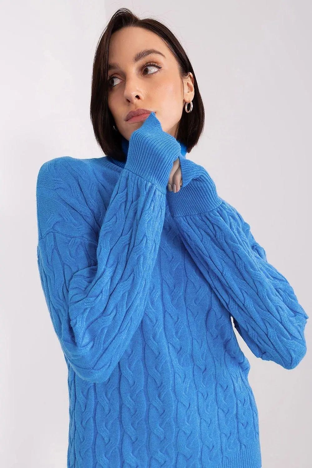 AT long sleeve turtleneck sweater - Honesty Sales