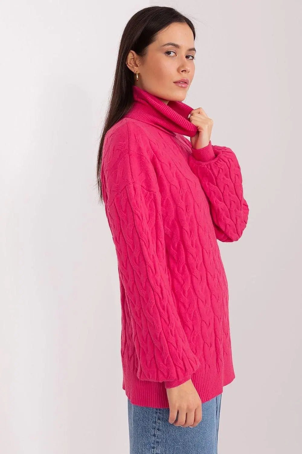 AT long sleeve turtleneck sweater - Honesty Sales