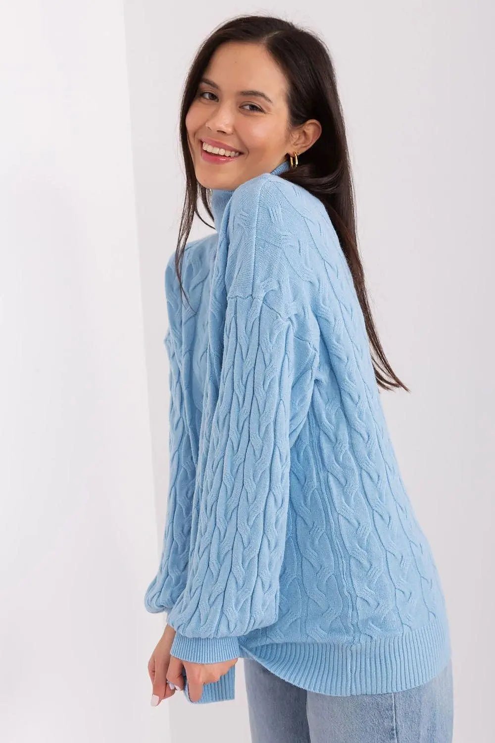 AT long sleeve turtleneck sweater - Honesty Sales
