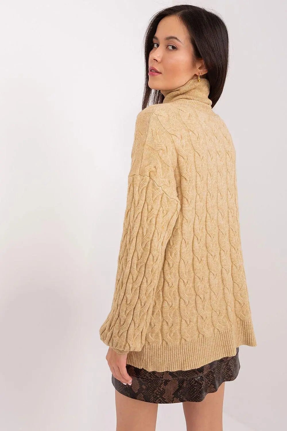 AT long sleeve turtleneck sweater - Honesty Sales