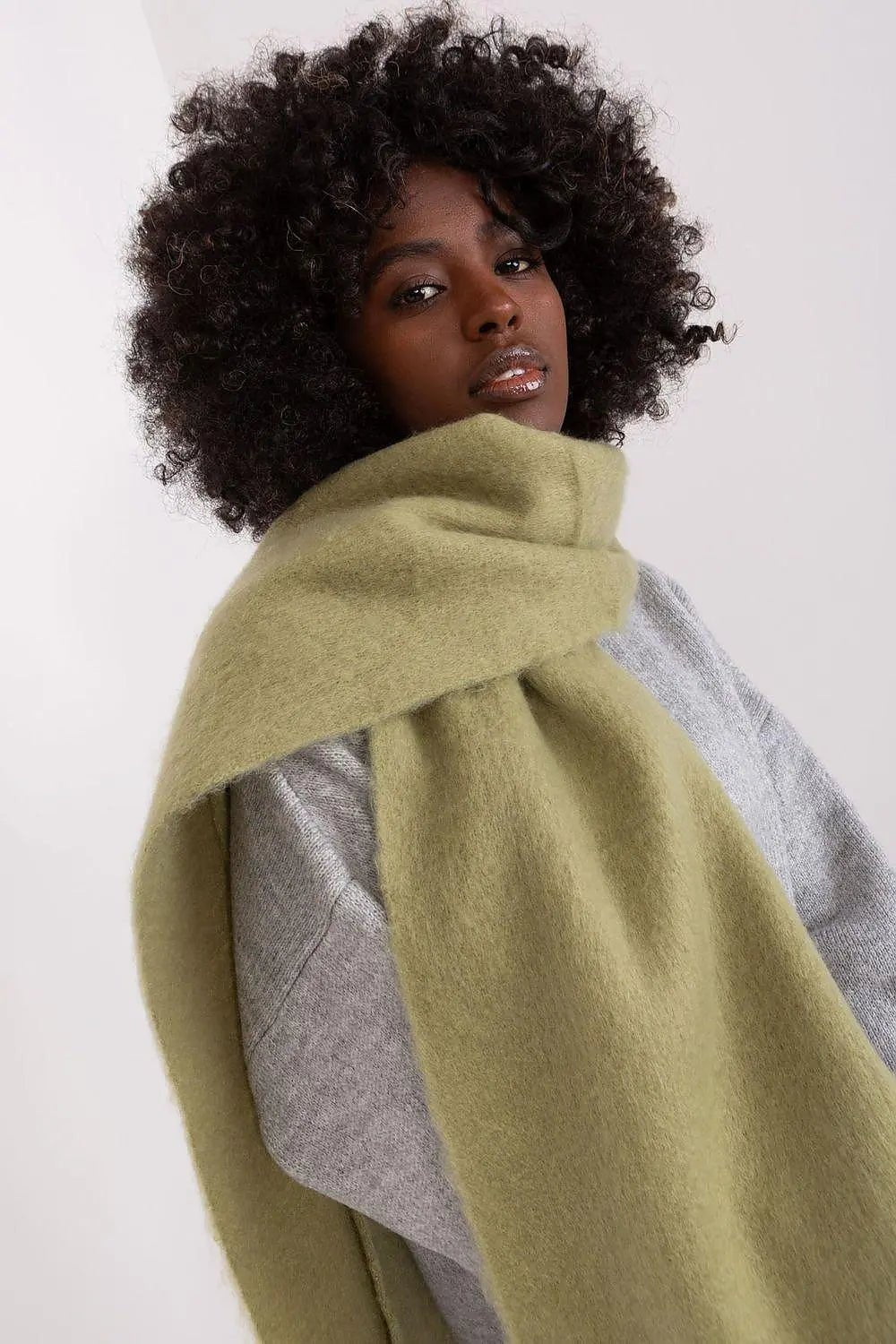AT long, smooth-textured shawl - Honesty Sales