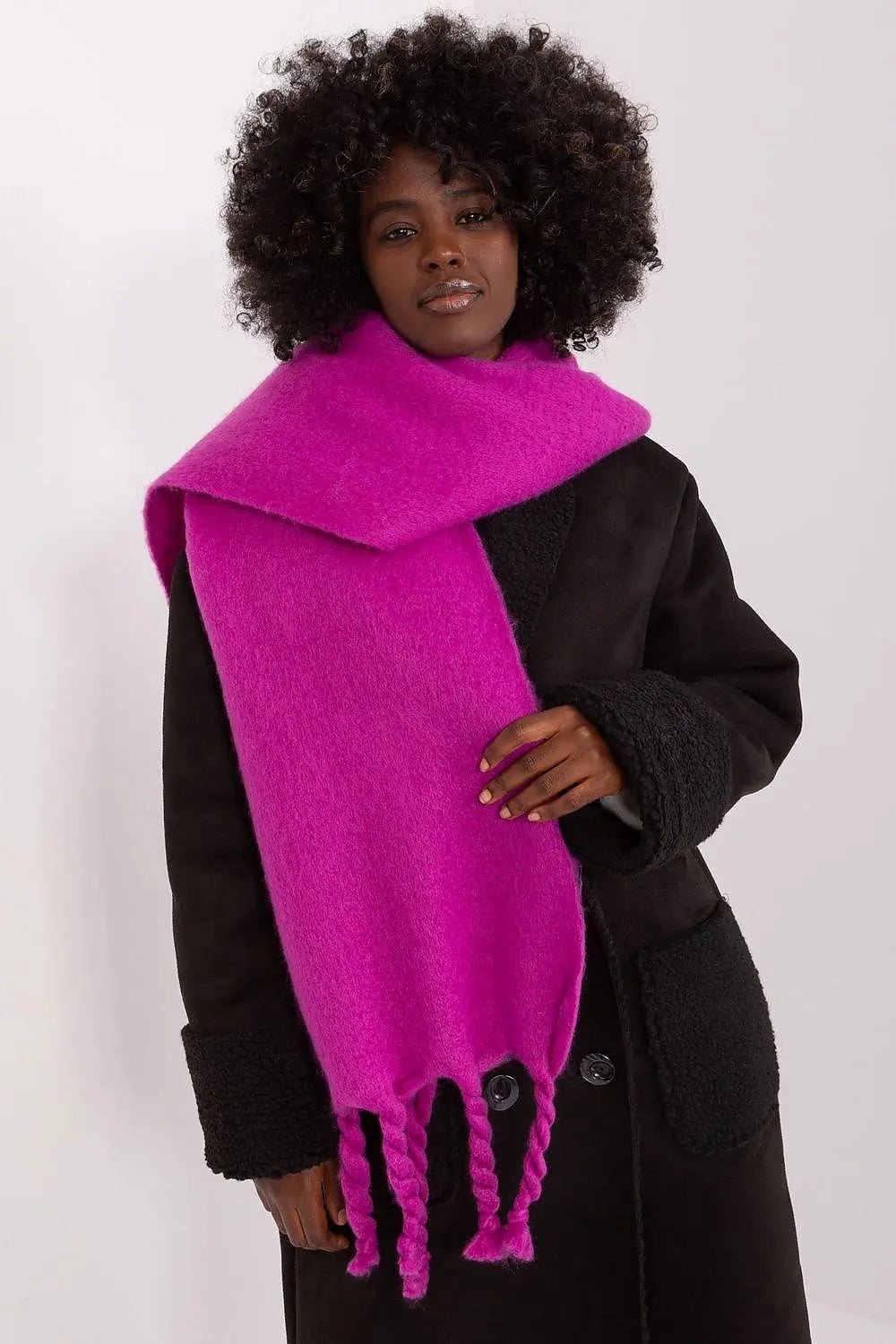 AT long, smooth-textured shawl - Honesty Sales