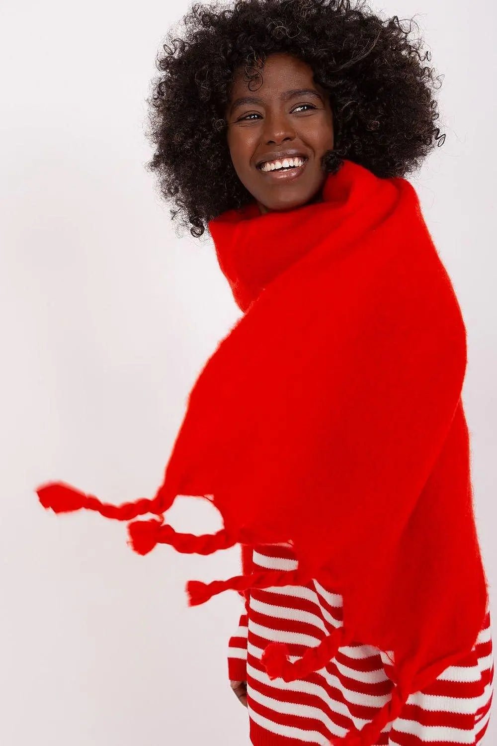 AT long, smooth-textured shawl - Honesty Sales