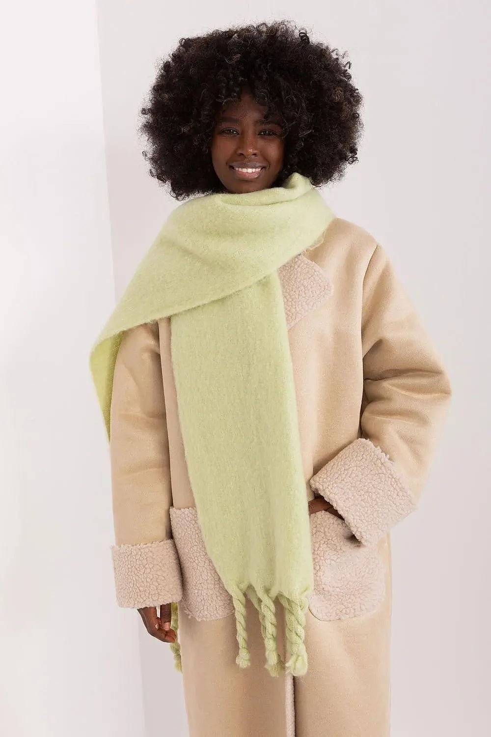 AT long, smooth-textured shawl - Honesty Sales
