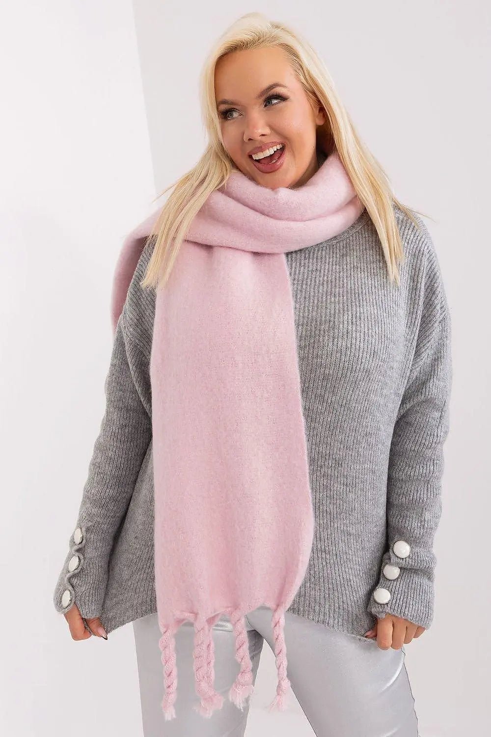 AT long, smooth-textured shawl - Honesty Sales
