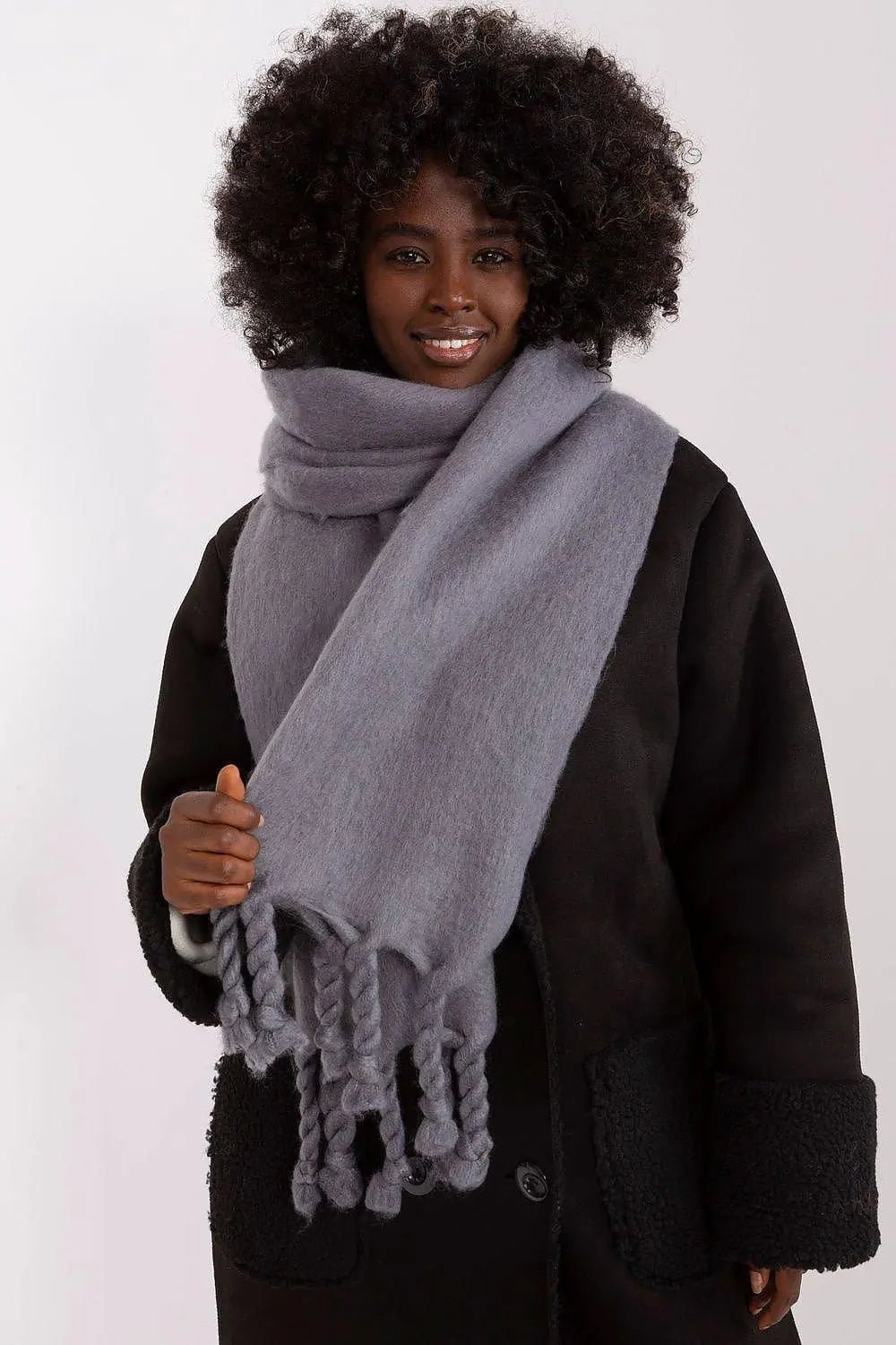 AT long, smooth-textured shawl - Honesty Sales