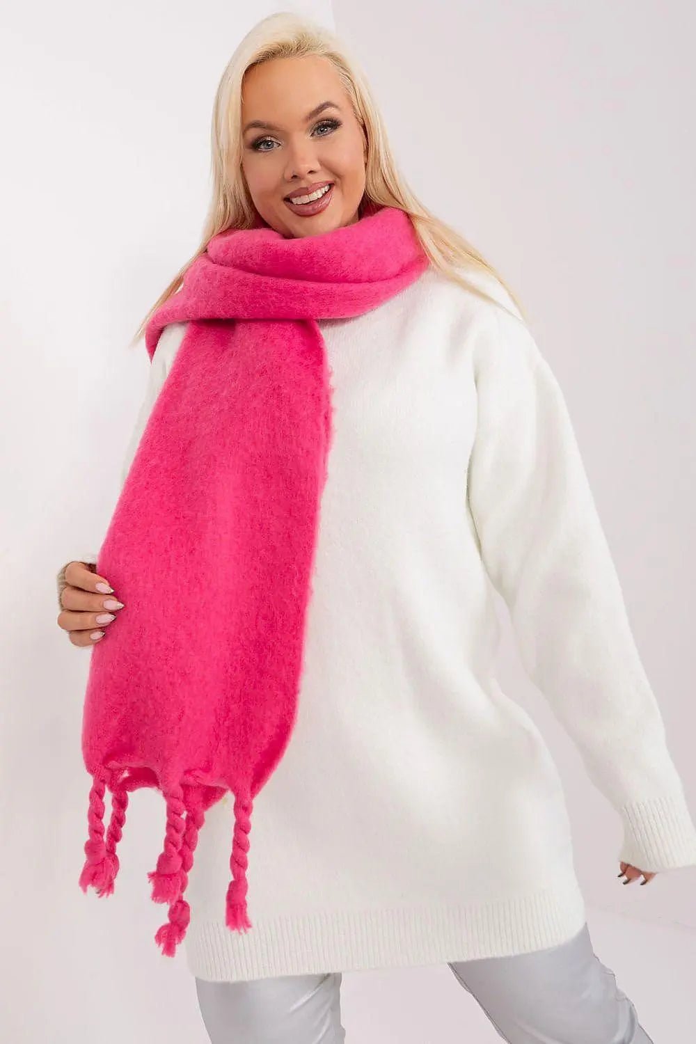 AT long, smooth-textured shawl - Honesty Sales
