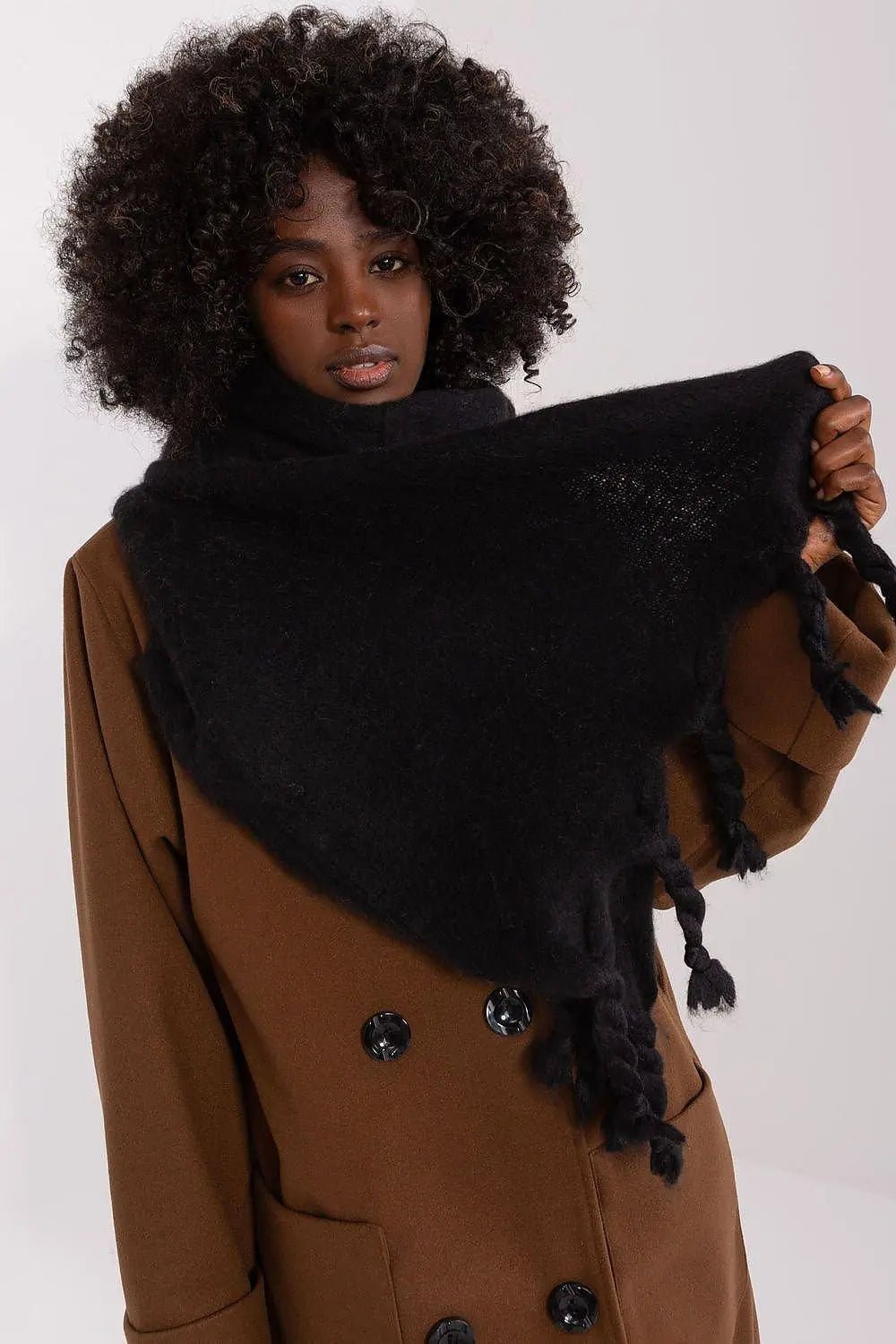 AT long, smooth-textured shawl - Honesty Sales
