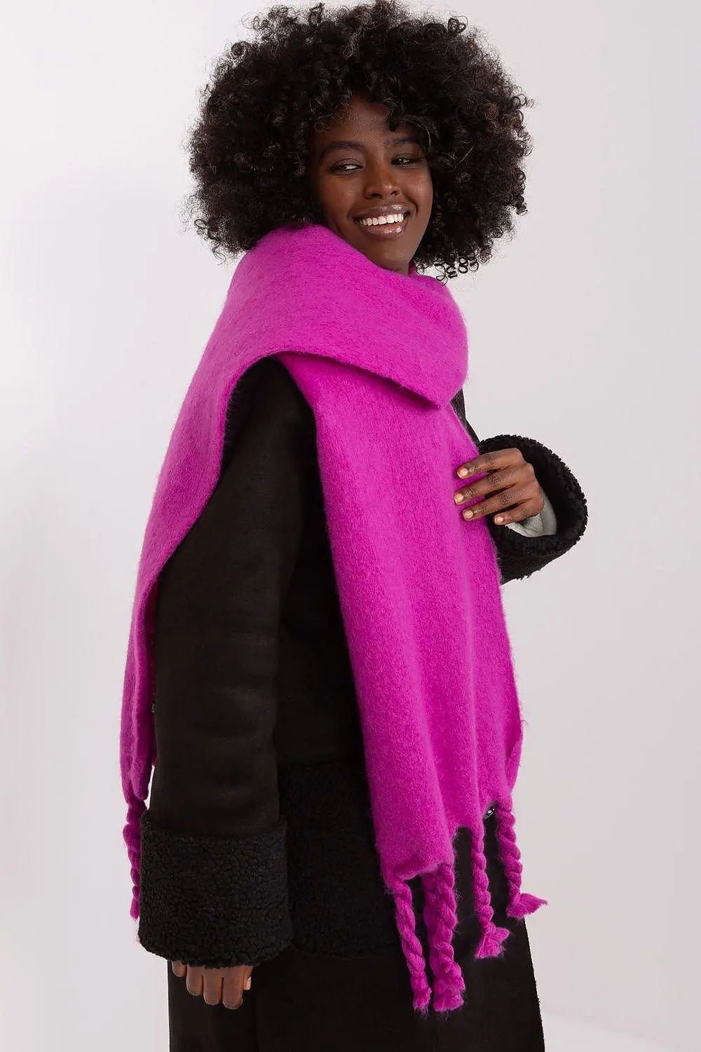 AT long, smooth-textured shawl - Honesty Sales