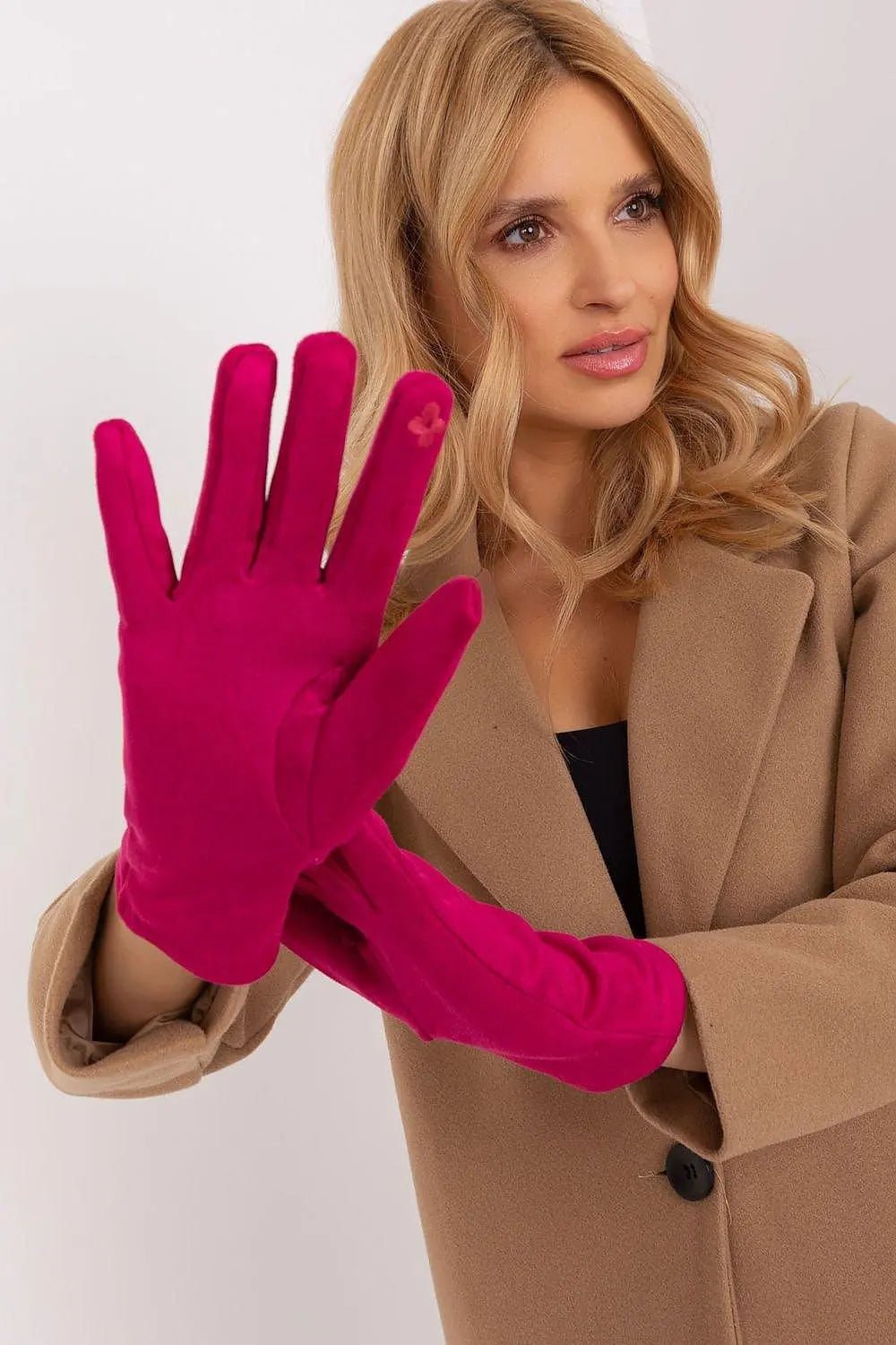 AT Sleek Insulated Gloves with Embroidered Touchscreen Access - Honesty Sales