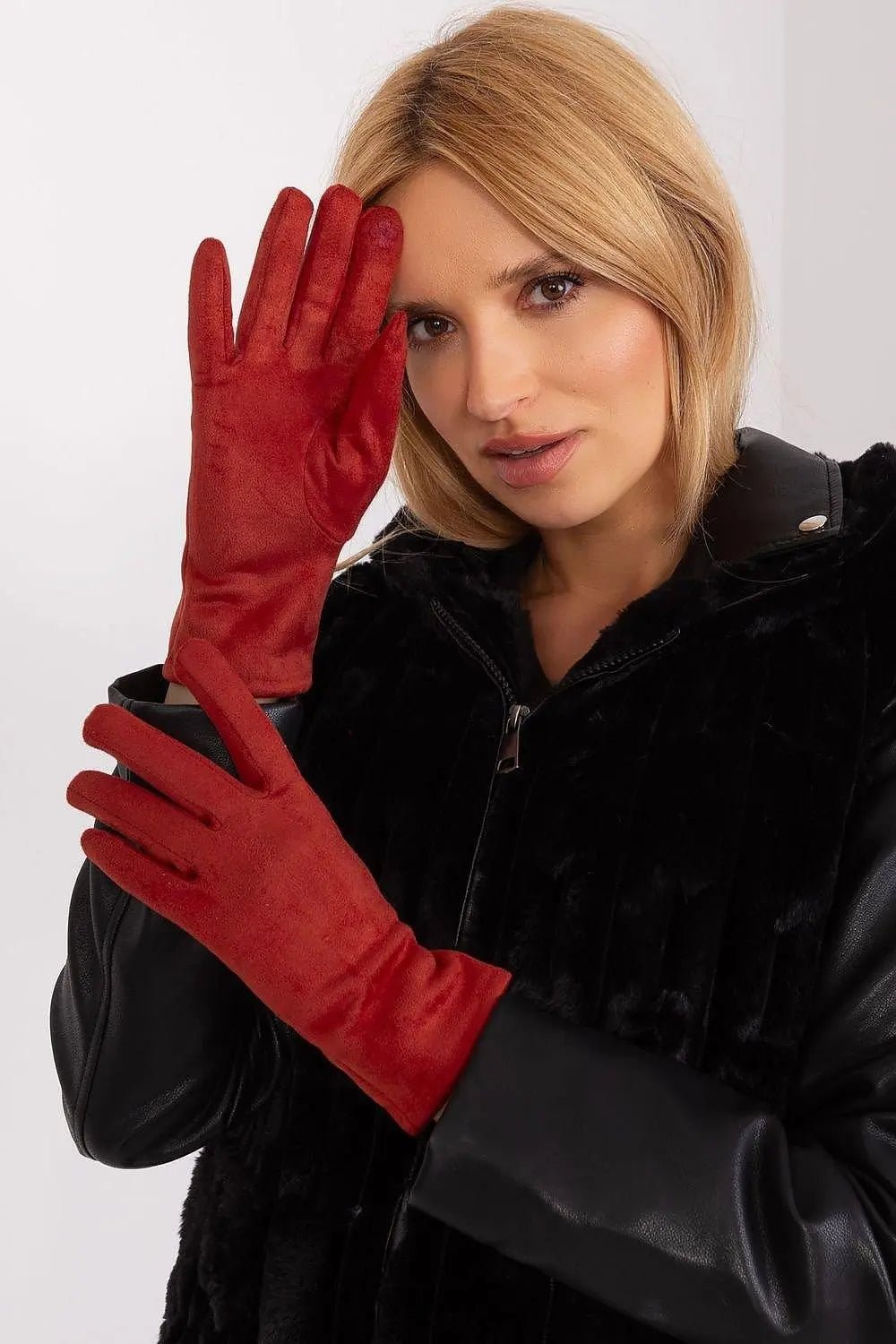 AT Sleek Insulated Gloves with Embroidered Touchscreen Access - Honesty Sales