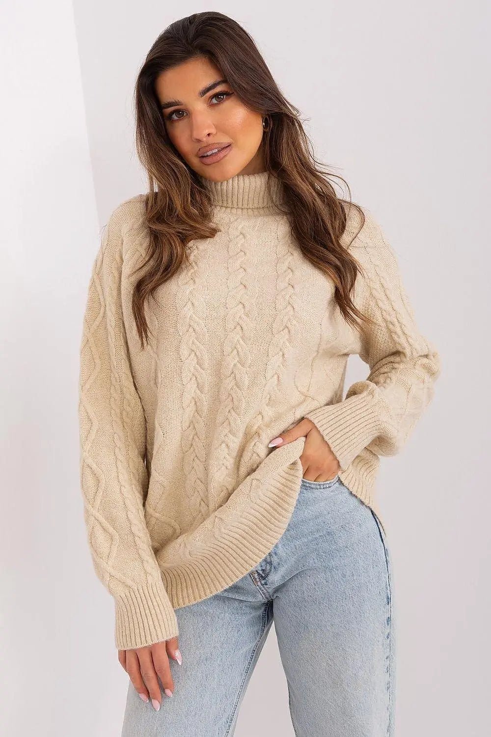 AT touch acrylic womens sweater - Honesty Sales
